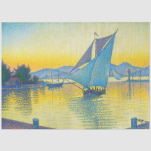 The Port at Sunset, Signac Tissue Paper