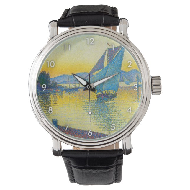 The Port at Sunset, Signac Watch (Front)