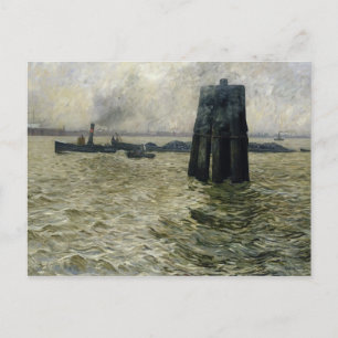 The Port of Hamburg, 1894 Postcard