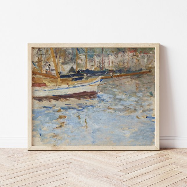 The Port of Nice | Berthe Morisot Poster (Creator Uploaded)