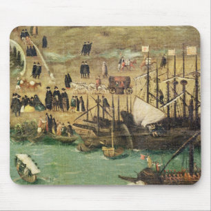The Port of Seville, c.1590 Mouse Pad