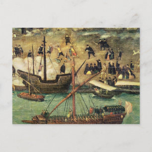 The Port of Seville, c.1590 Postcard