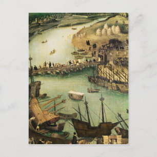 The Port of Seville, c.1590 Postcard