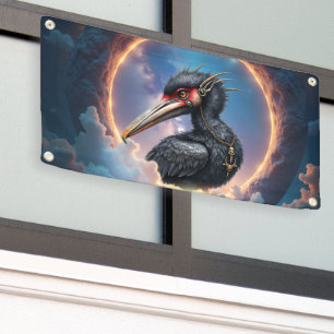 The Portal Keeper – Fantasy bird Banner