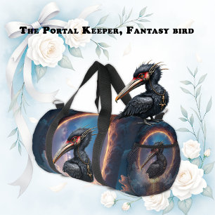 The Portal Keeper – Fantasy bird Duffle Bag
