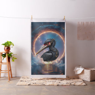 The Portal Keeper – Fantasy bird Fabric