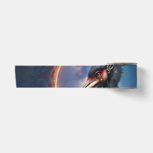 The Portal Keeper – Fantasy bird Satin Ribbon