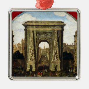 The Porte Saint-Denis Metal Tree Decoration