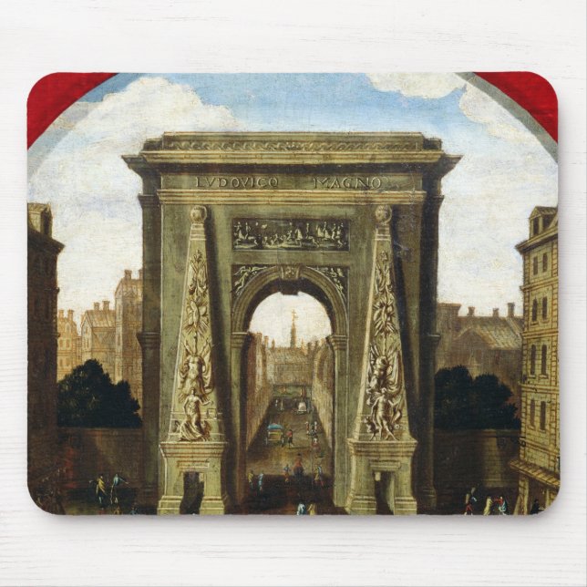 The Porte Saint-Denis Mouse Pad (Front)