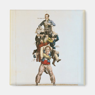 The Porter or, The Imposing Burden, c.1820 Magnet