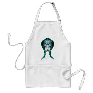 The Portrait Of Cyiria ISO Black Standard Apron