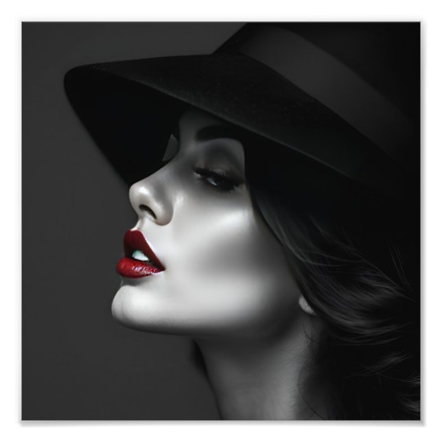 The Portrait  Photo Print (Front)