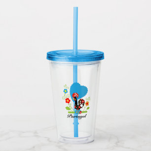 The Portuguese Rooster Acrylic Tumbler