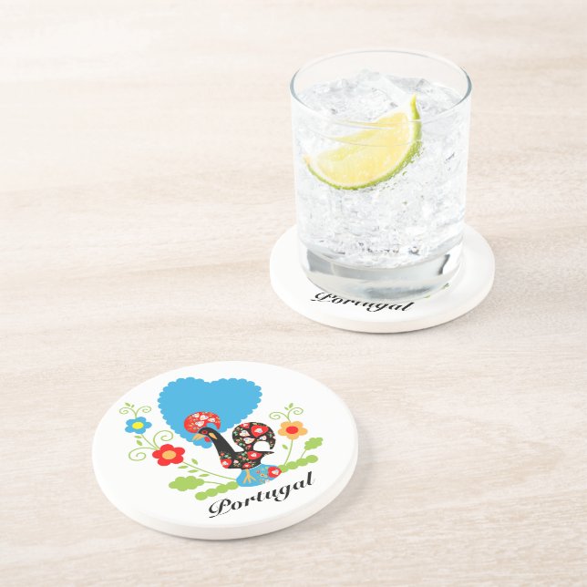 The Portuguese Rooster Coaster (Side)