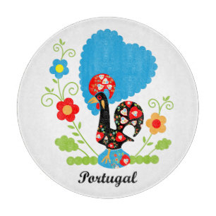 The Portuguese Rooster Cutting Board