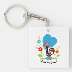 The Portuguese Rooster Key Ring