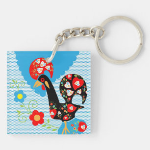 The Portuguese Rooster Key Ring