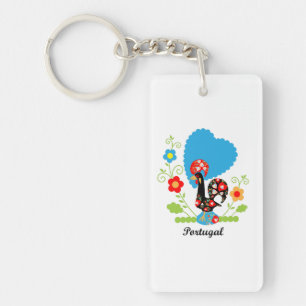 The Portuguese Rooster Key Ring