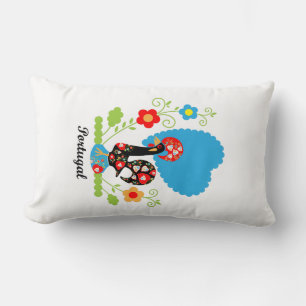The Portuguese Rooster Lumbar Cushion