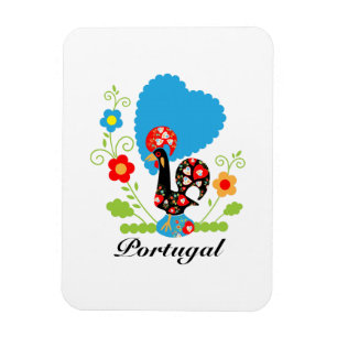 The Portuguese Rooster  Magnet
