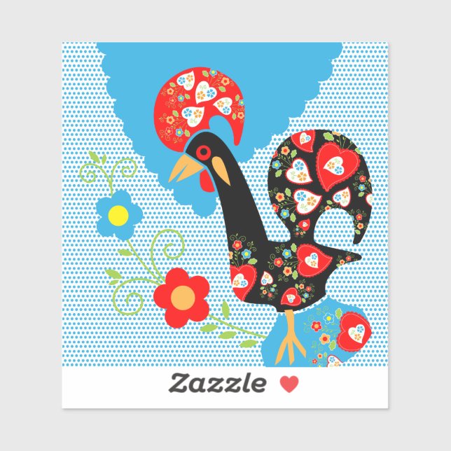 The Portuguese Rooster of Barcelos (Sheet)