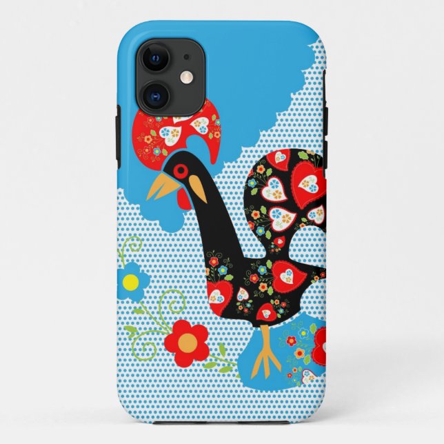 The Portuguese Rooster of Barcelos Case-Mate iPhone Case (Back)