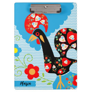 The Portuguese Rooster of Barcelos Clipboard