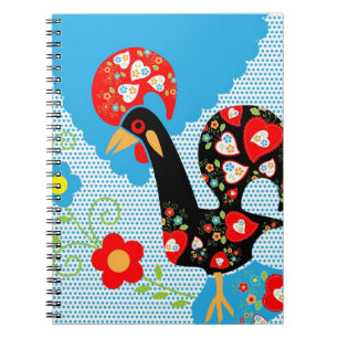 The Portuguese Rooster of Barcelos Notebook