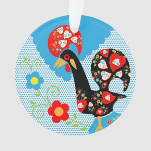 The Portuguese Rooster of Barcelos Ornament