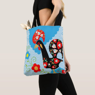 The Portuguese Rooster of Barcelos Tote Bag