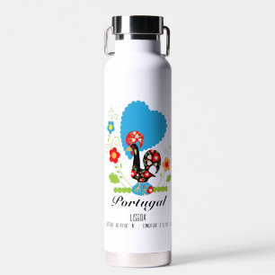 The Portuguese Rooster Water Bottle