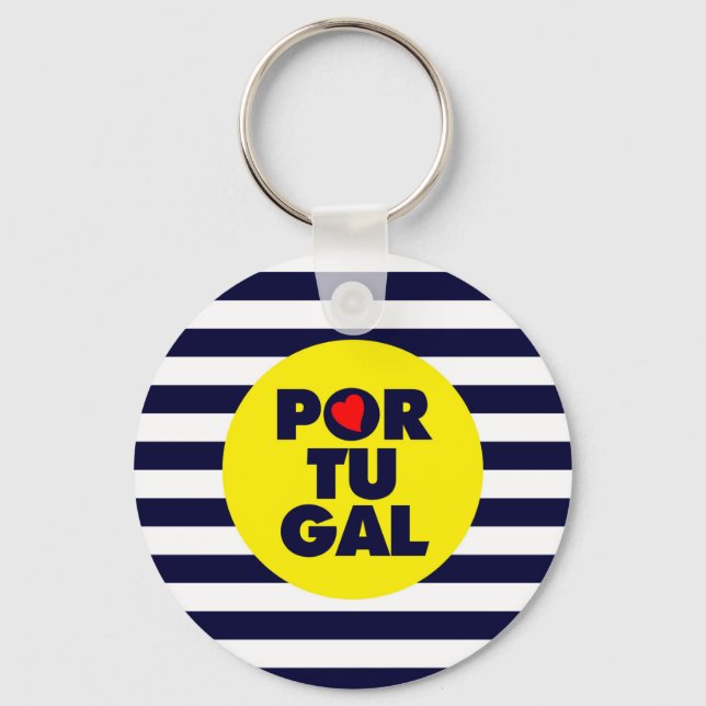 The Portuguese sunshine Key Ring (Front)