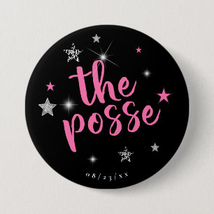 The Posse Disco Bachelorette ID925 7.5 Cm Round Badge