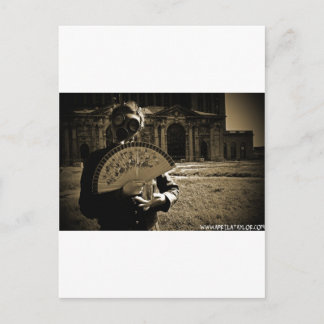 The Post-Apocalyptic Princess by April A Taylor Postcard
