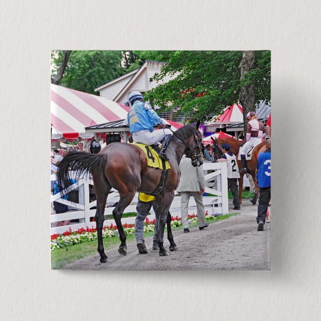 The Post Parade 15 Cm Square Badge (Front)