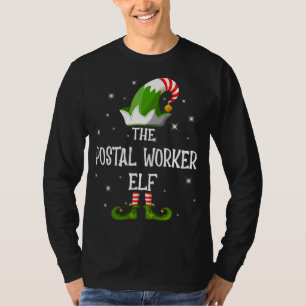 The Postal Worker Elf Family Matching Group Christ T-Shirt