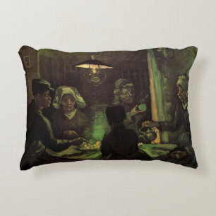 The Potato Eaters by Vincent van Gogh Decorative Cushion