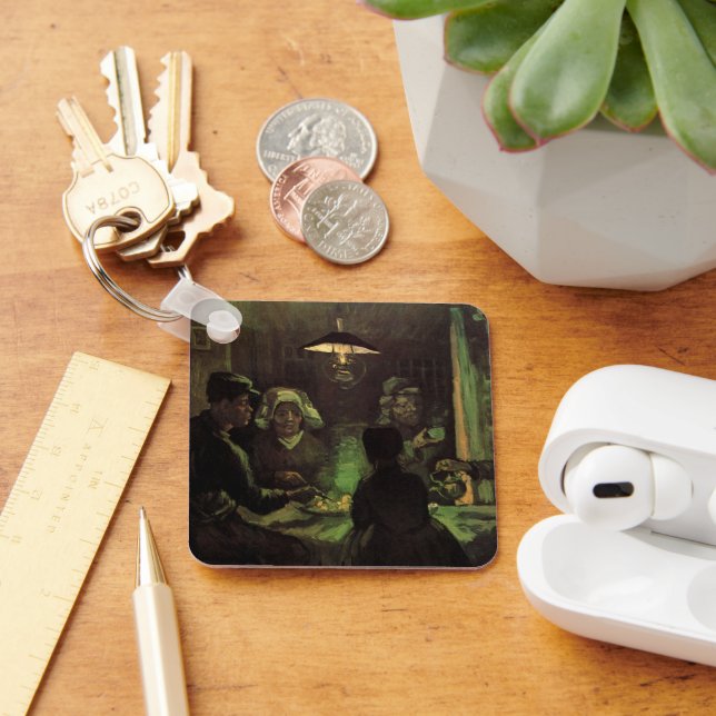 The Potato Eaters by Vincent van Gogh Key Ring (Desk)