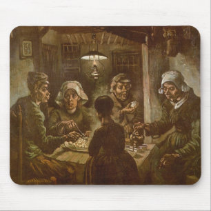 The Potato Eaters by Vincent van Gogh Mouse Pad