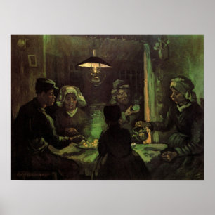The Potato Eaters by Vincent van Gogh Poster