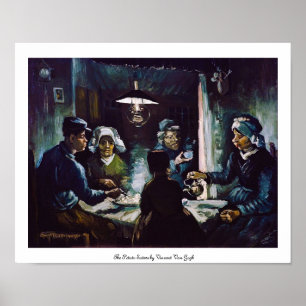 The Potato Eaters by Vincent Van Gogh Poster