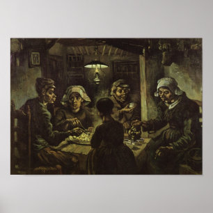 The Potato Eaters Van Gogh Fine Art Poster