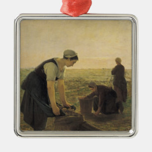 The Potato Harvest Metal Tree Decoration