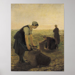 The Potato Harvest Poster