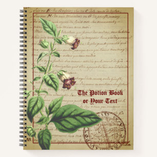 The Potion Recipe Notebook with Deadly Nightshadow