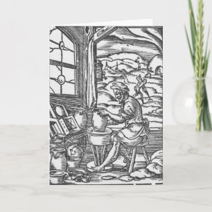 The potter, 1574 card