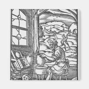 The potter, 1574 magnet
