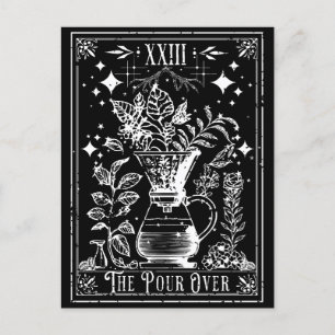 The Pour Over Coffee Tarot Card