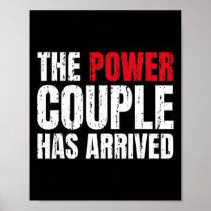 The Power Couple Has Arrived Valentine´s Day Love Poster