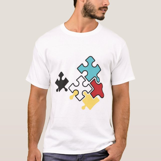 The power of colours in puzzles T-Shirt (Front)
